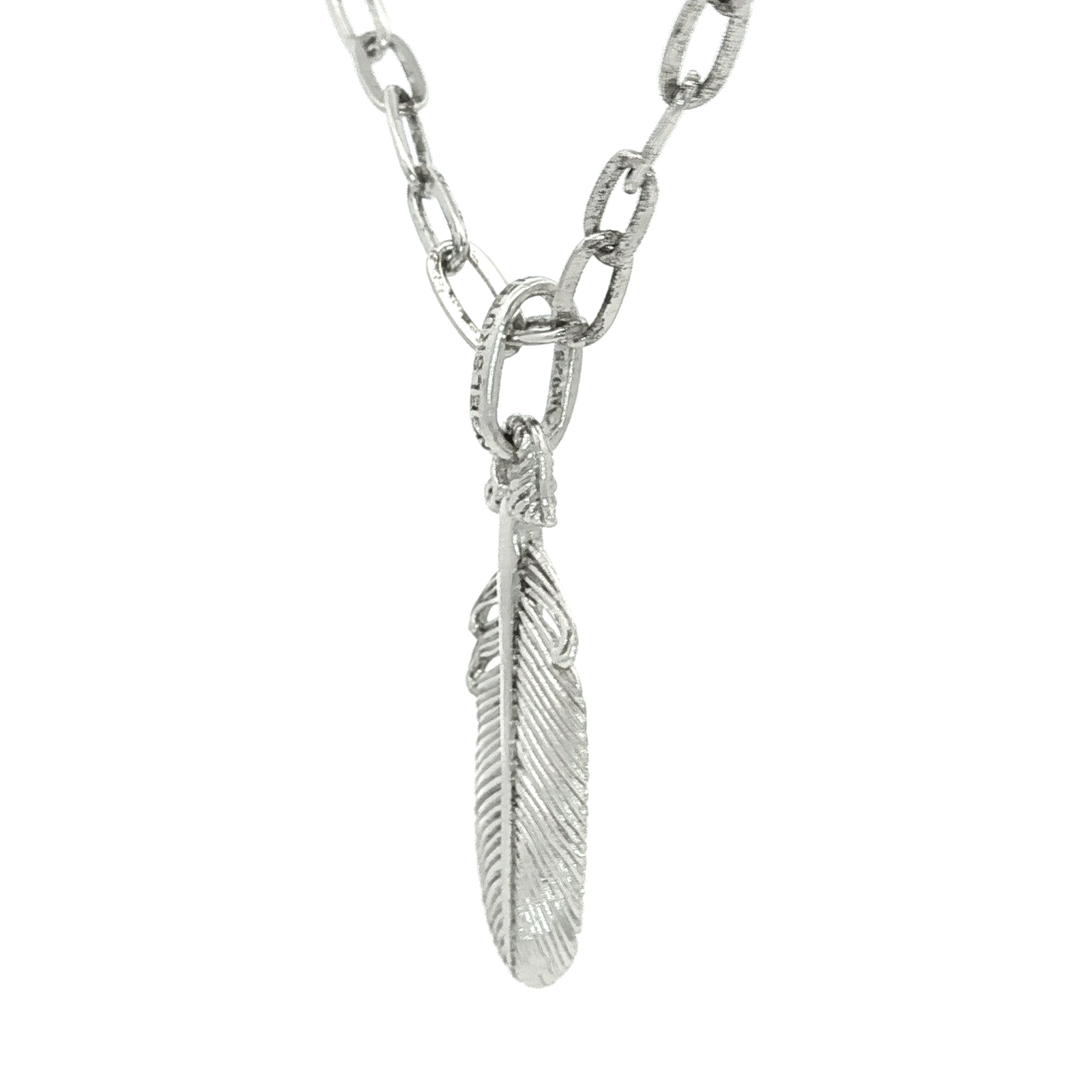 Engelsrufer Silver Feather Pendant