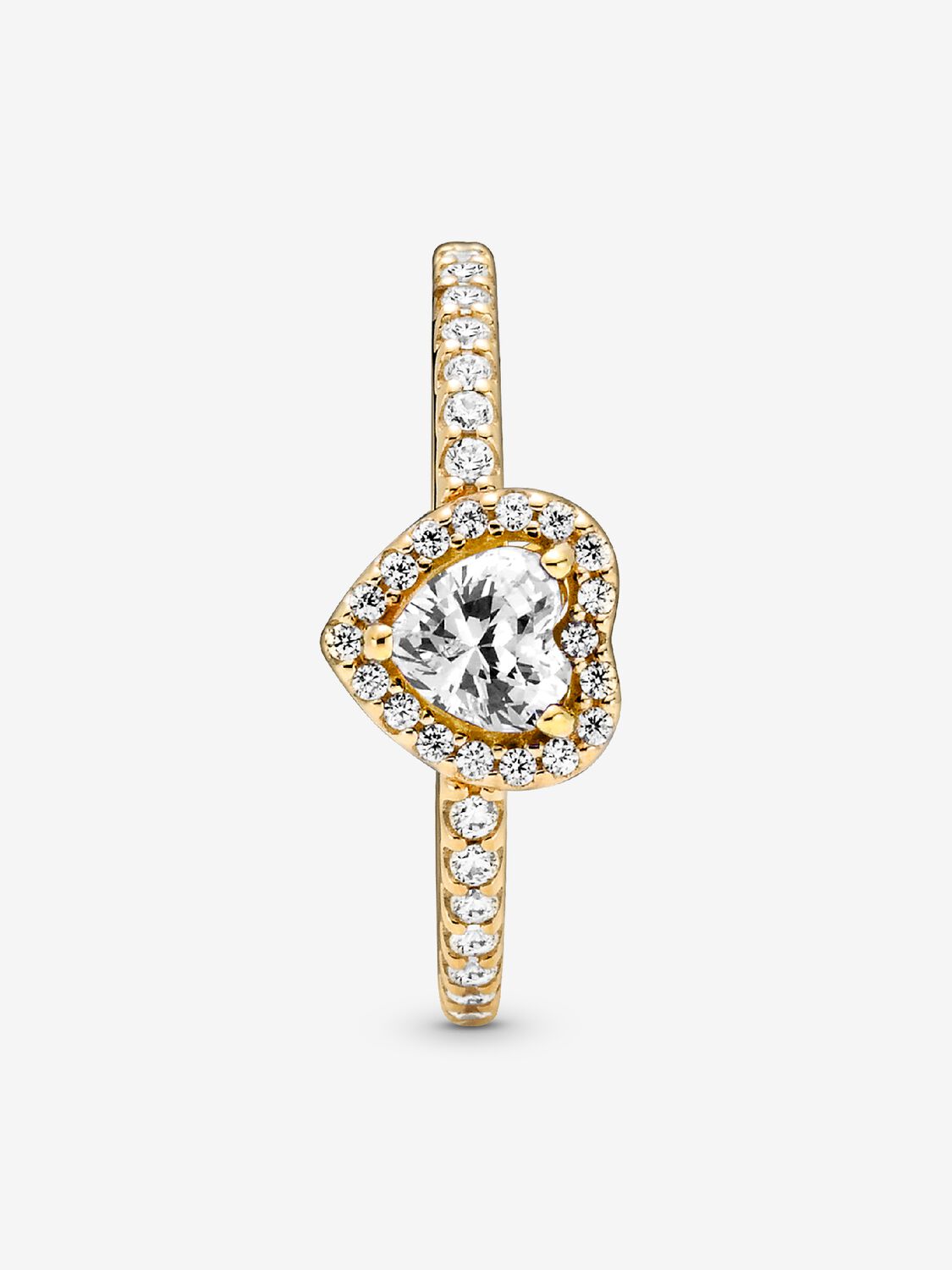 Pandora Elevated Heart Ring