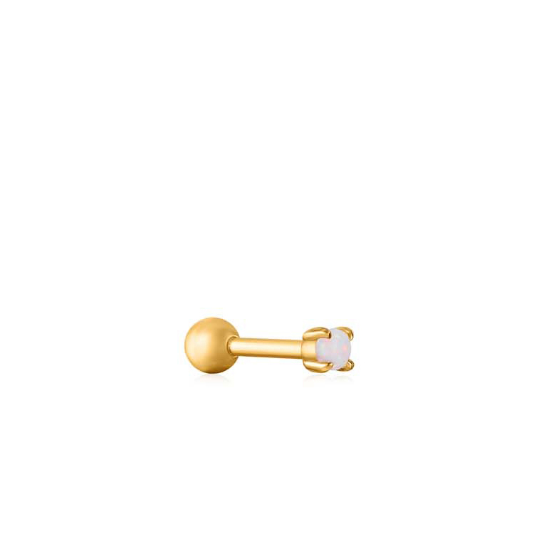 Ania Haie Rising Star Gold Opal Single Barbell