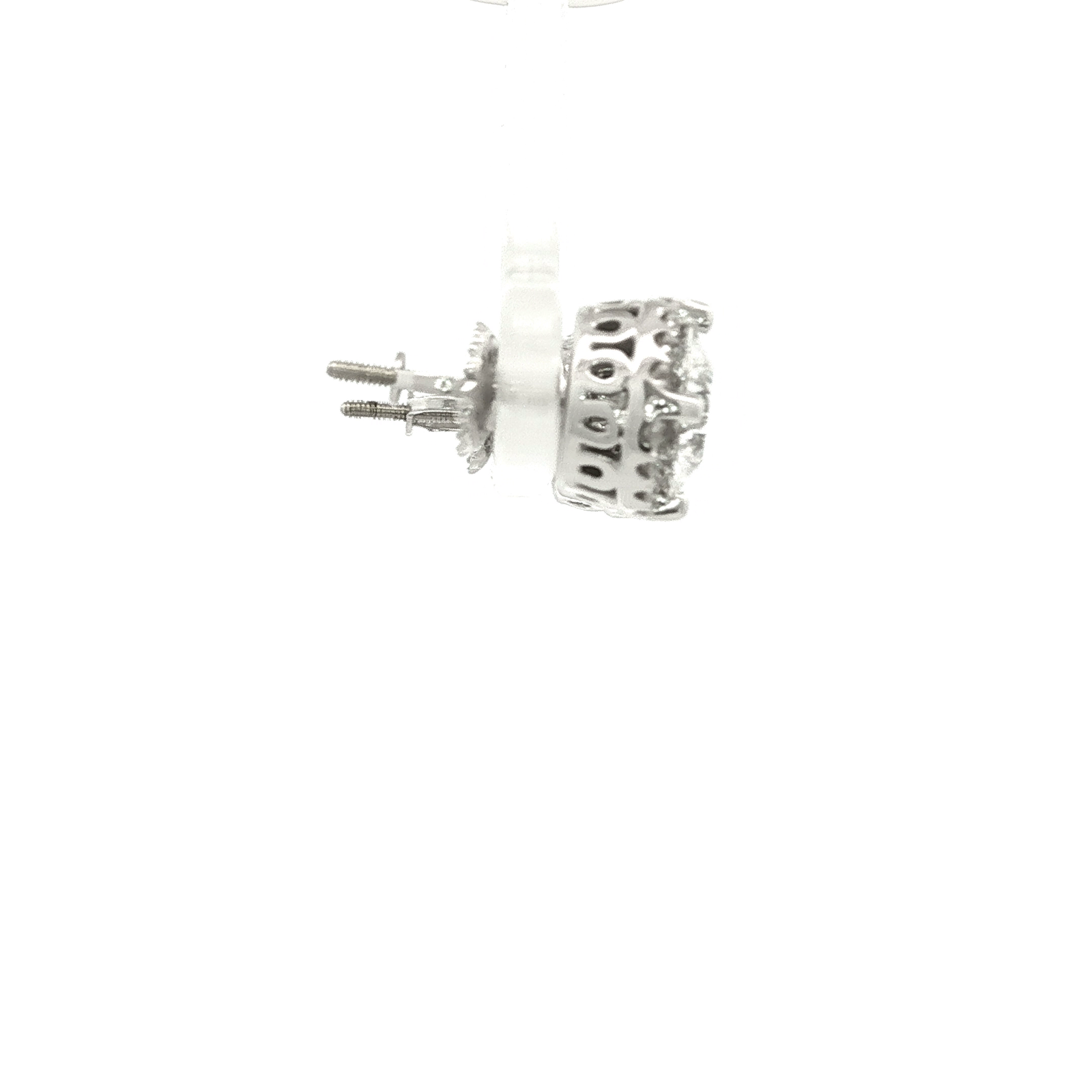 Above Love Lab Grown Diamond Halo Stud Earrings