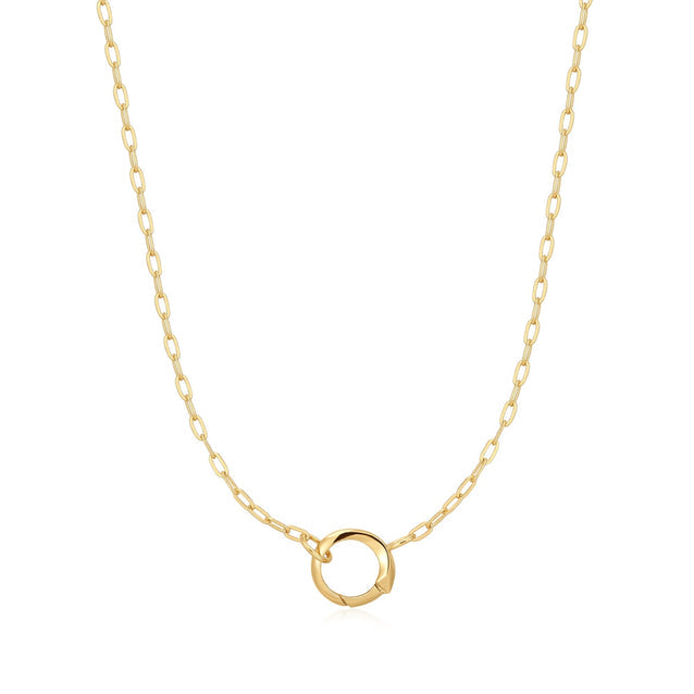 Ania Haie Mini Link Charm Chain Connector Necklace