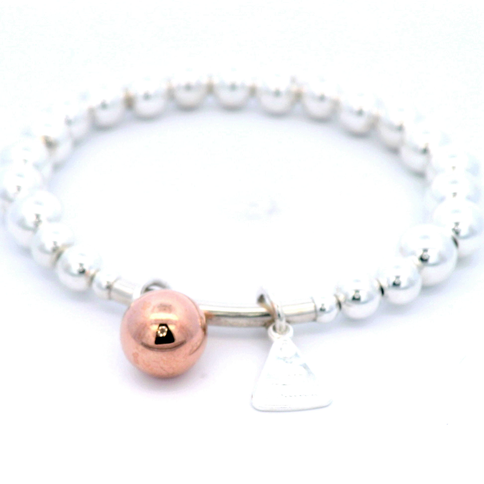 Von Treskow Stretchy Bar Bracelet with Ball