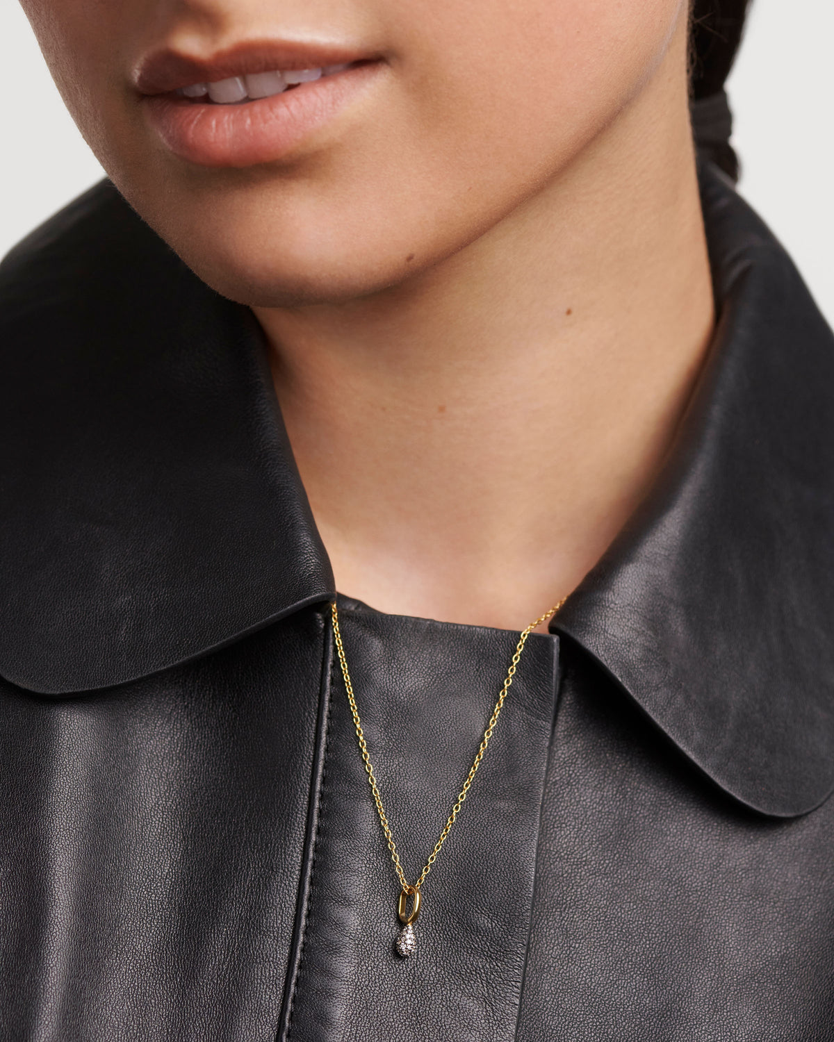 PdPaola Pave Lava Necklace