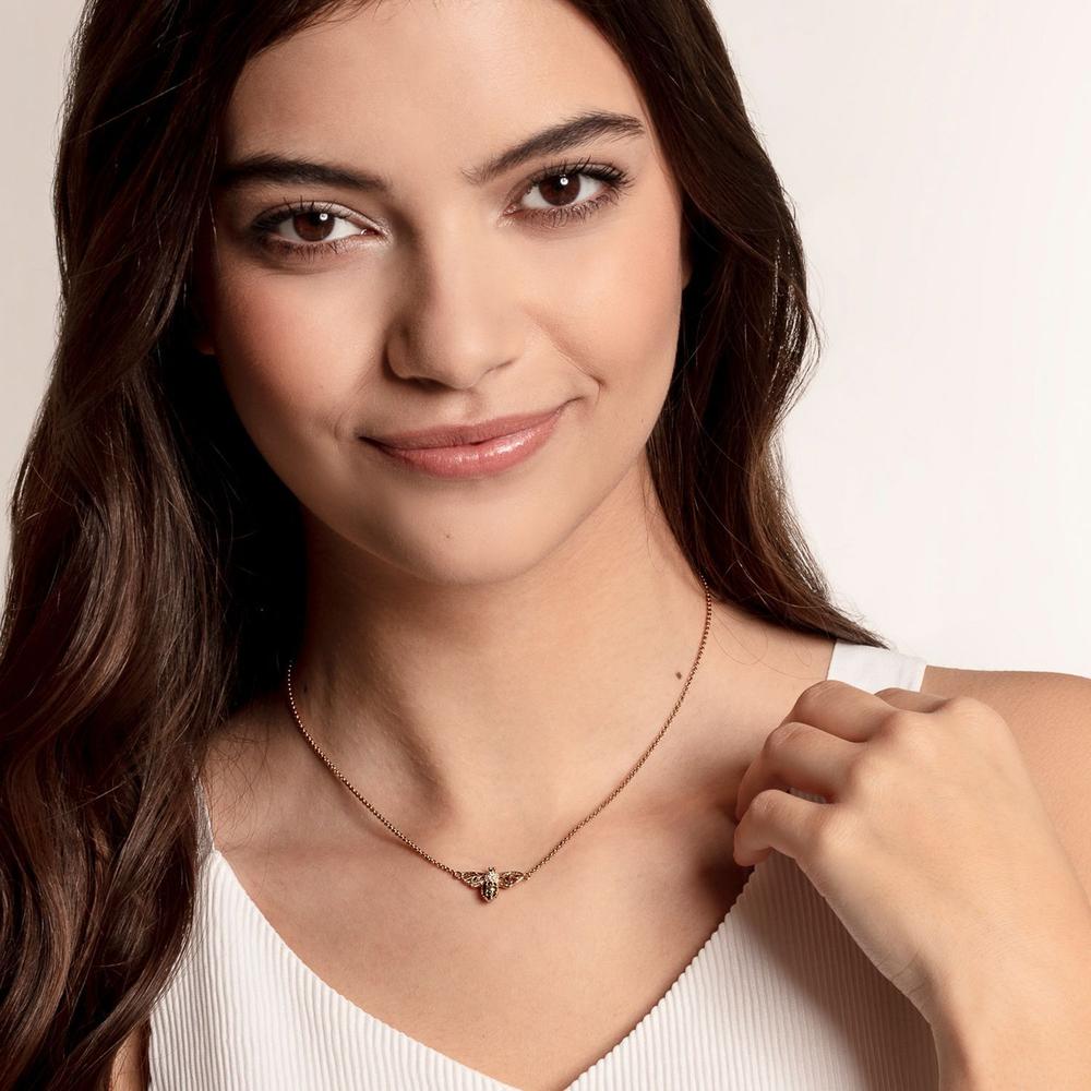 Thomas Sabo 'Bee' Sterling Silver Gold Plate Necklet