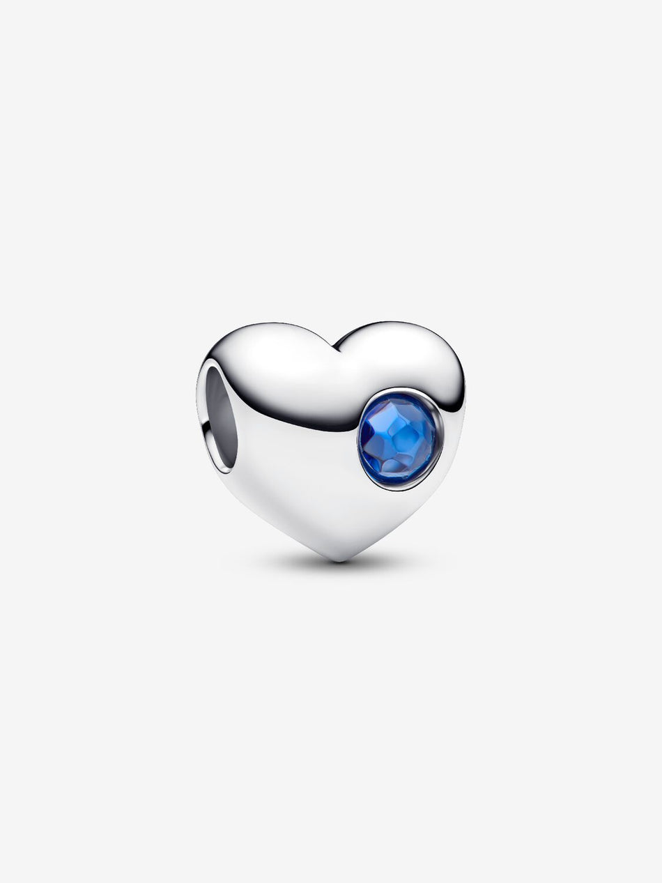 Pandora September Birthstone Heart Charm