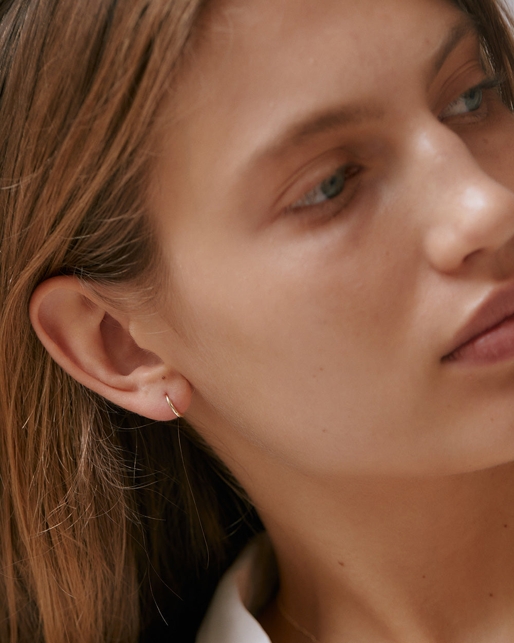 Kirstin Ash Nomada Fine Hoop Earrings