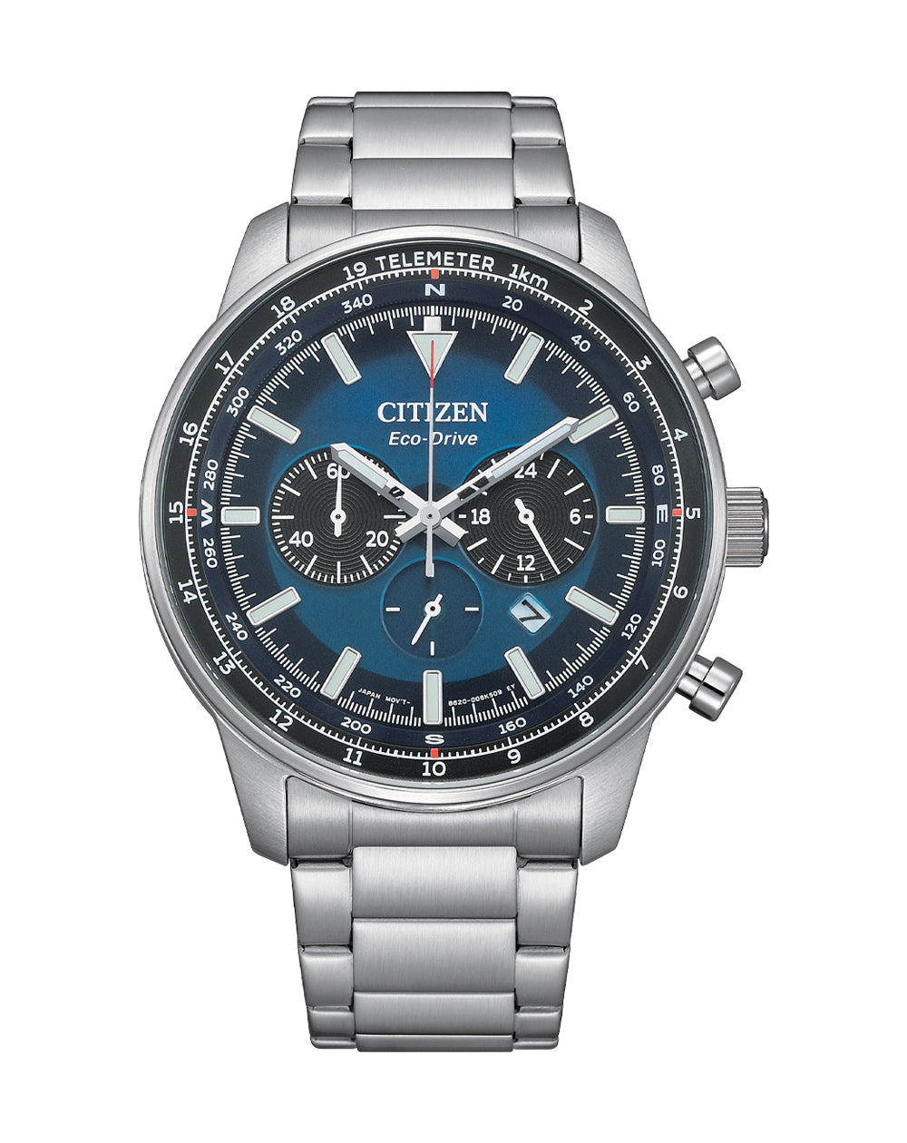 Citizen Chronograph Eco-Drive Dark Blue Dial Men's Watch