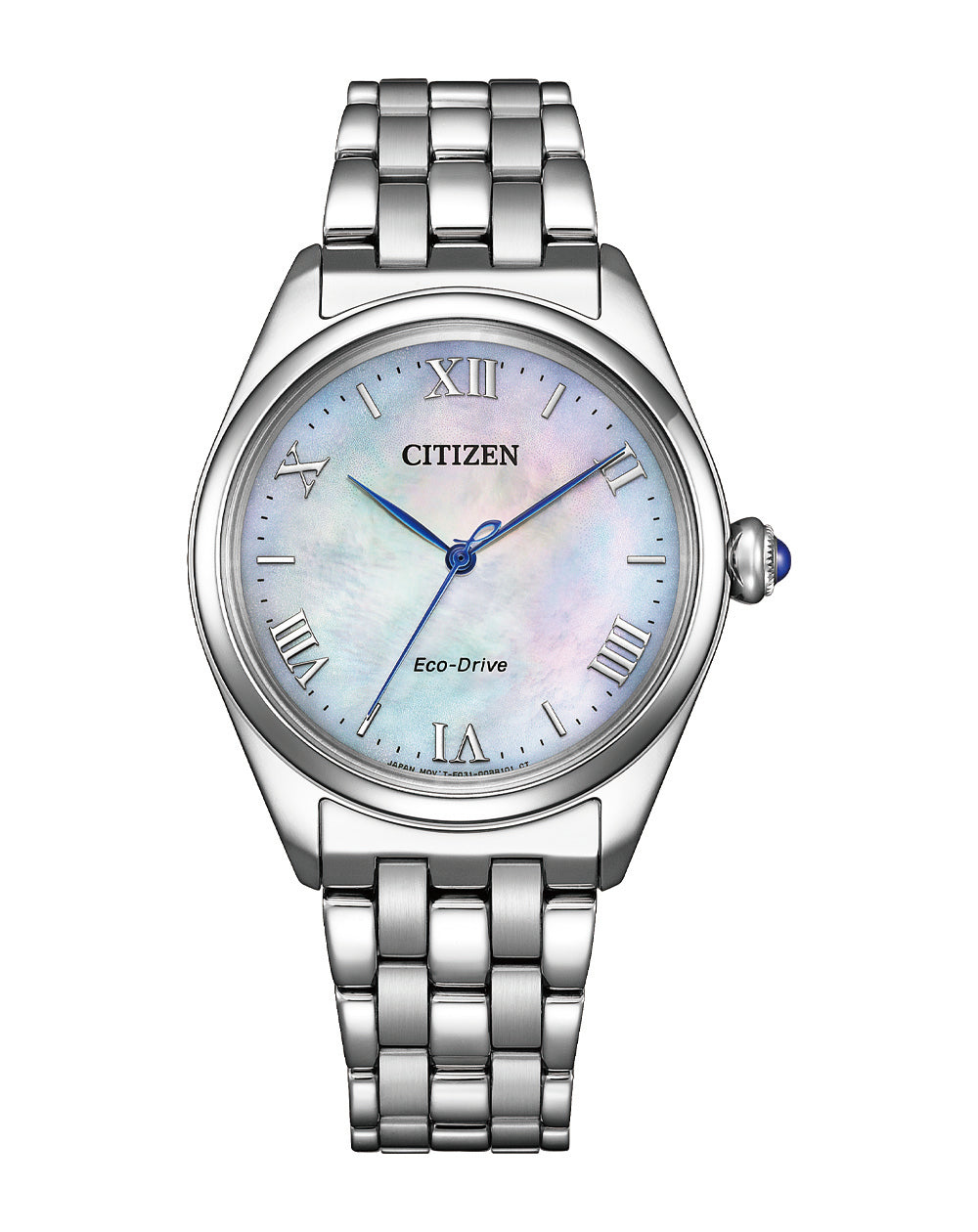 Citizen Eco-Drive Mother of Pearl Dial Stainless Steel Watch