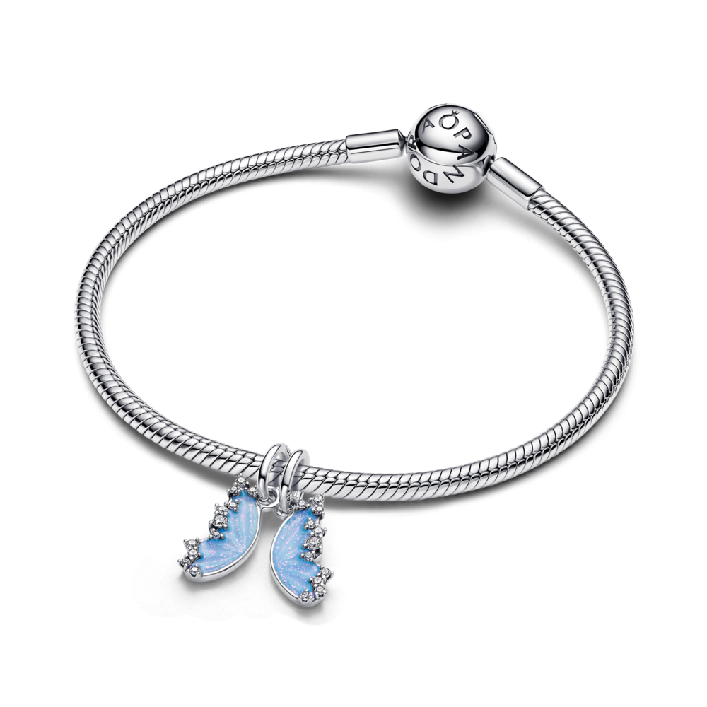 Pandora Splittable Butterfly Dangle Charm