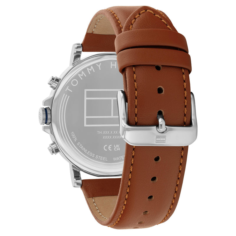 Tommy Hilfiger Tyson Day Date Brown / Bicolour & Blue