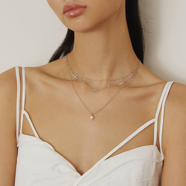 Ania Haie Pearl Drop Pendant Necklace