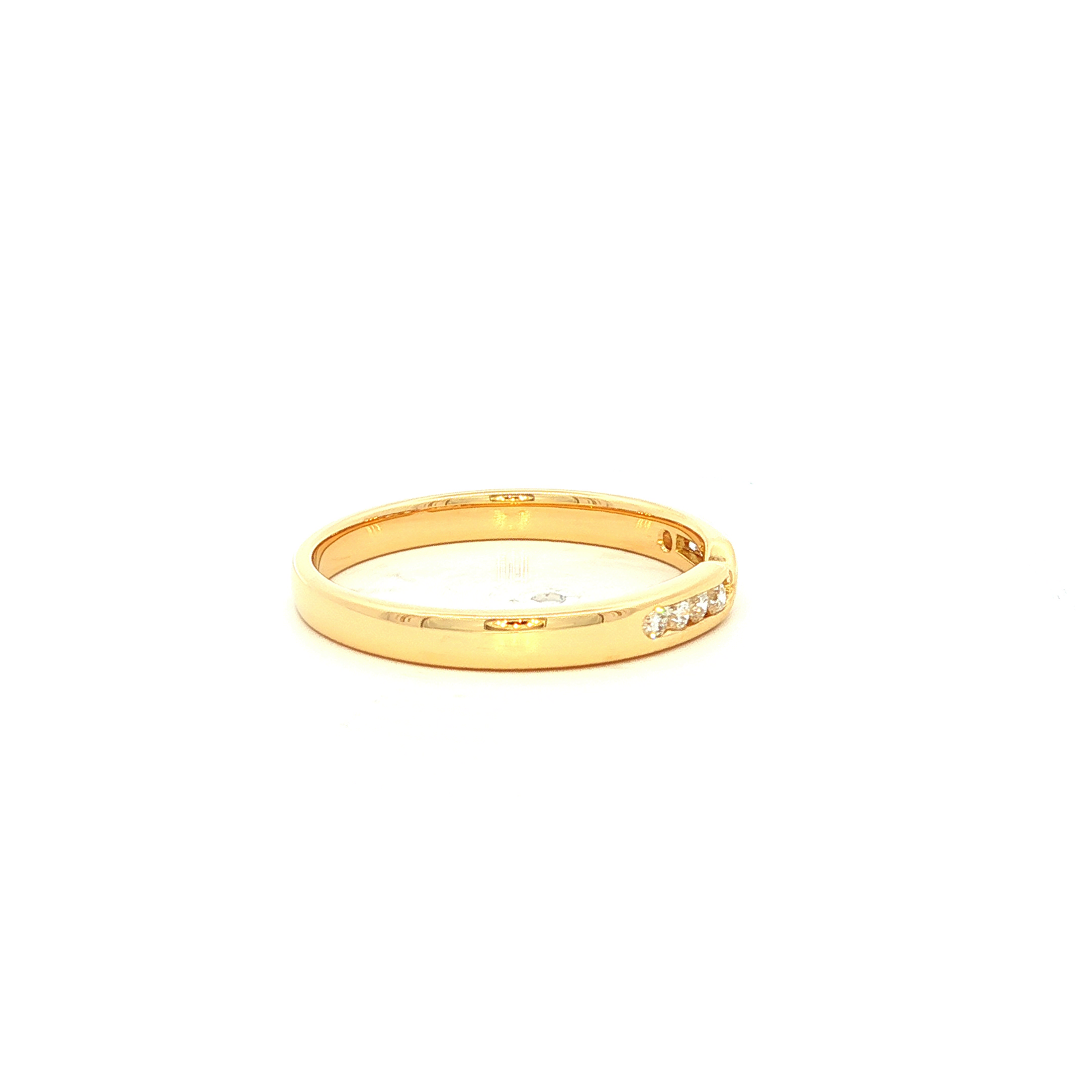 Chanel Set Crossover Ring in Yellow Gold