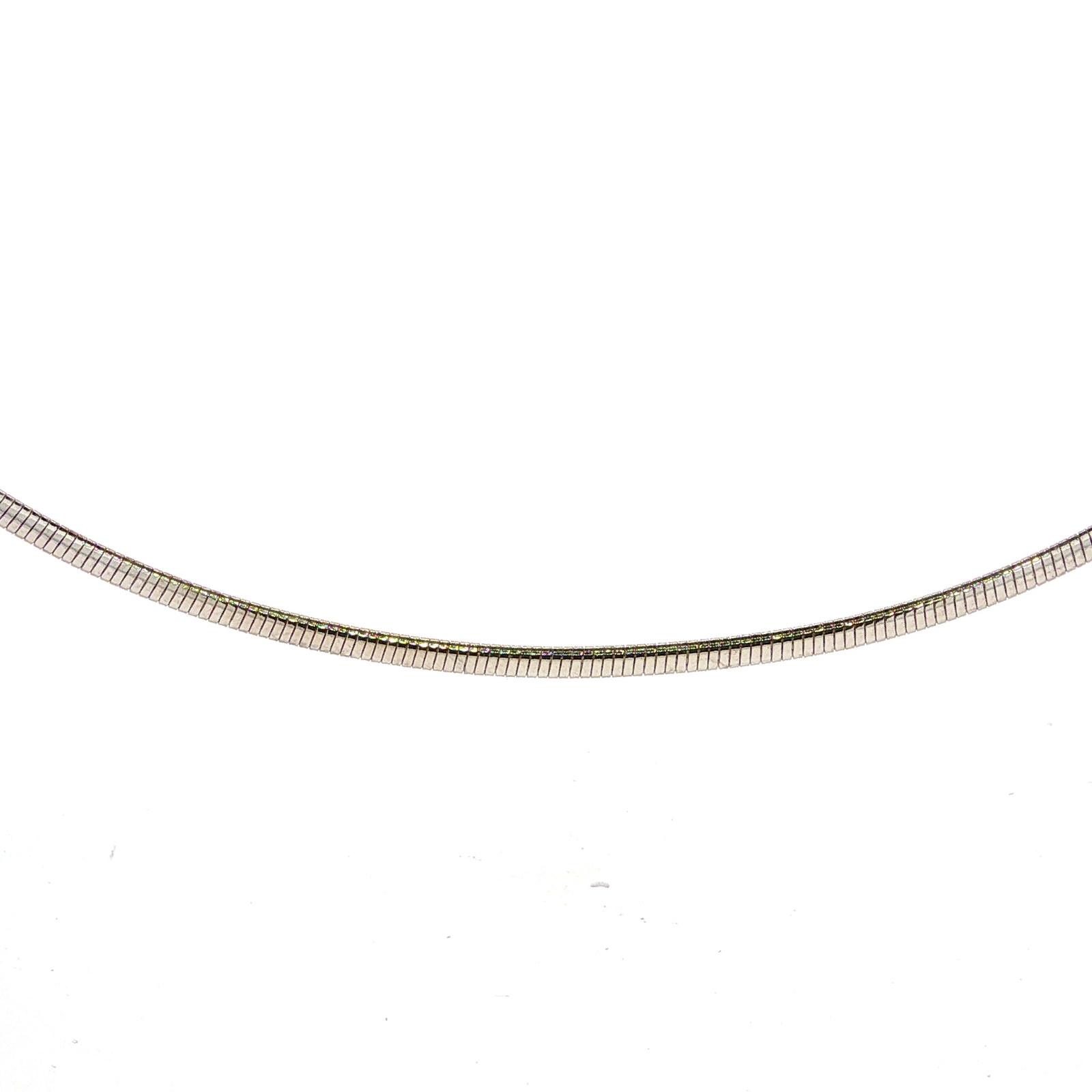 Two Tone Italian Omega Necklet