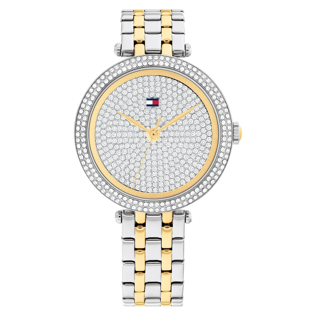 Tommy Hilfiger Two-Tone Steel Silver Dial Women's Watch