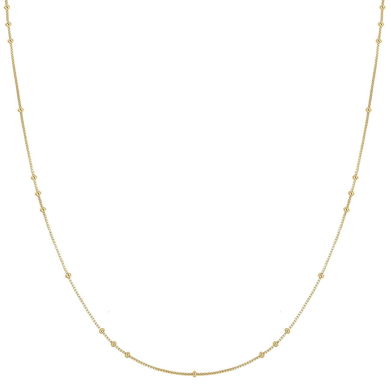Ania Haie Silver Mini Bead Station Necklace