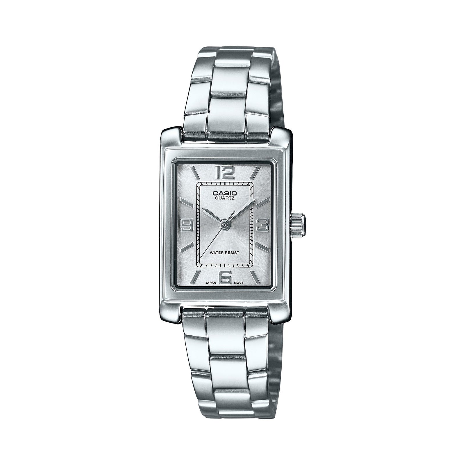 Casio Ladies ANA Tunneau White Face S/Steel Band