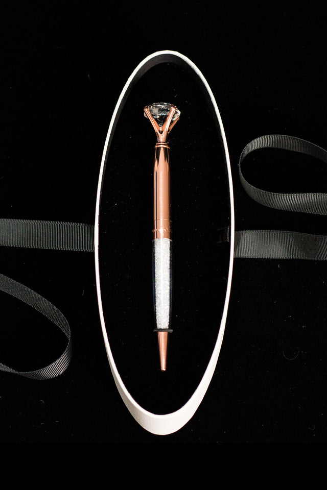 GEORGINI DIAMOND PEN ROSE GOLD