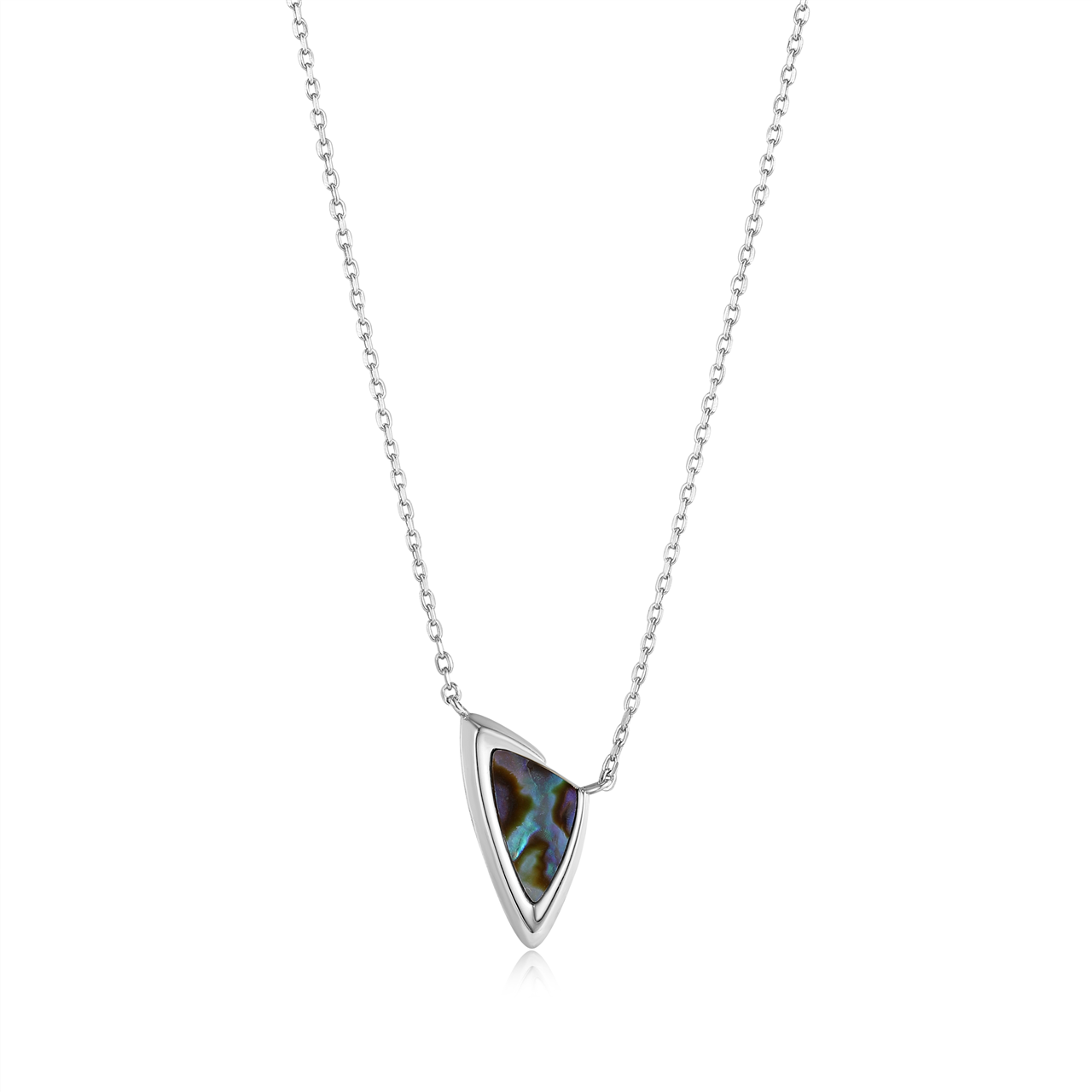 Ania Haie Arrow Abalone Pendant Necklace