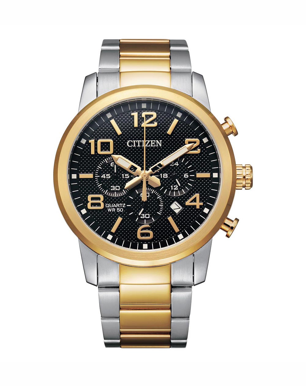 Citizen Men's Chronograph Two Tone Stainless Steel Watch