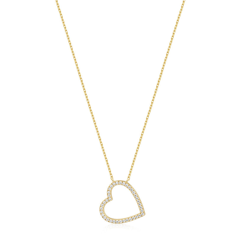Ania Haie Gold Heart Necklace