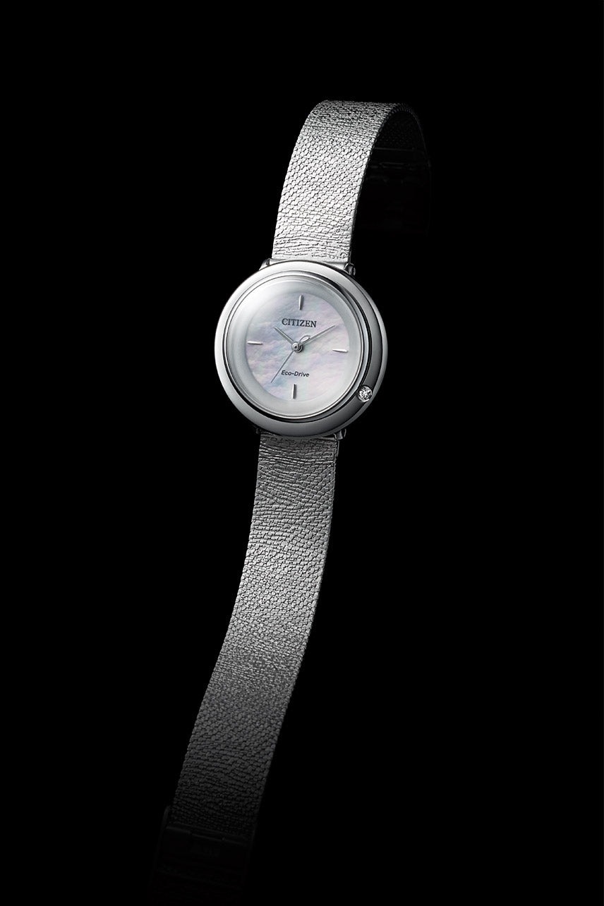 Citizen Eco-Drive Analog Perlmutt Mother of Pearl Ladies Watch