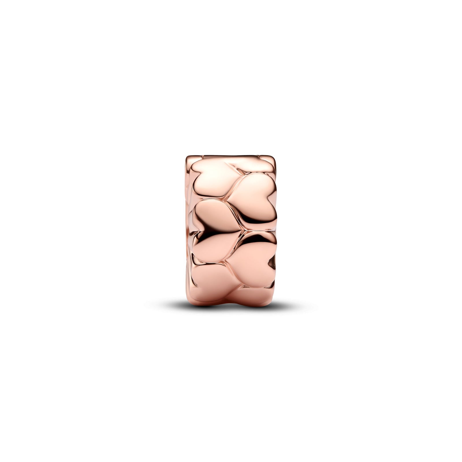 Pandora Heart Pattern Clip Charm