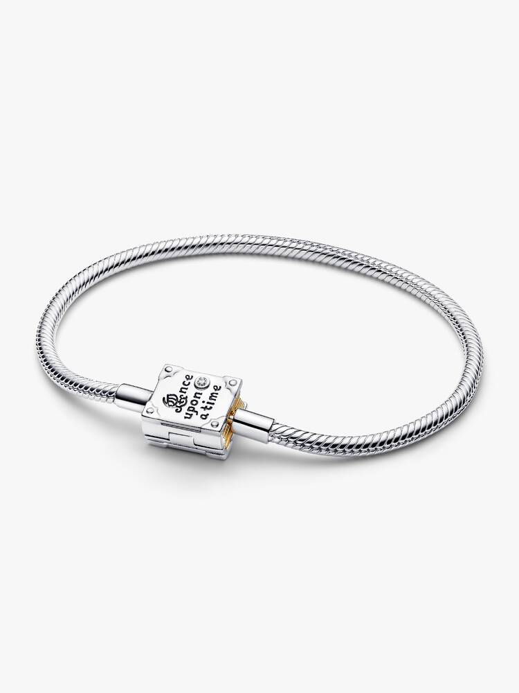 Pandora Disney Princess Storybook Lab-grown Diamond Snake Chain Bracelet