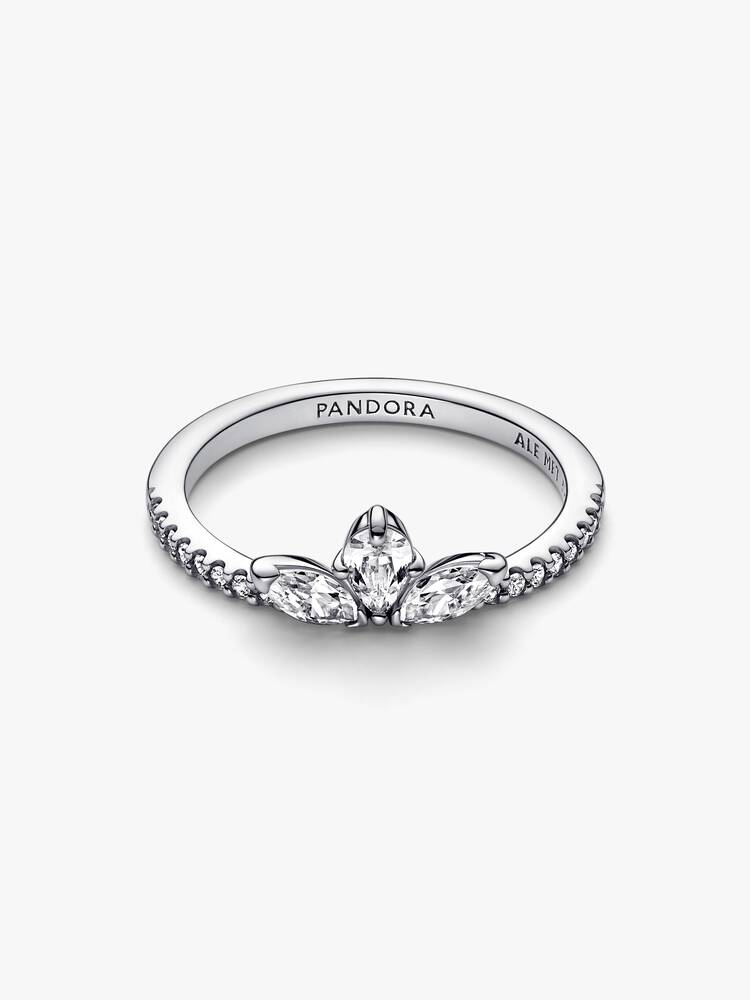 Pandora Sparkling Herbarium Cluster Ring