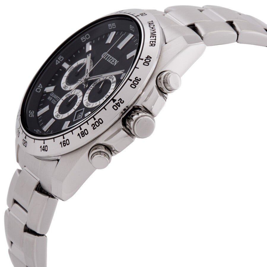 Citizen Chronograph Quartz Black Dial Men's Watch