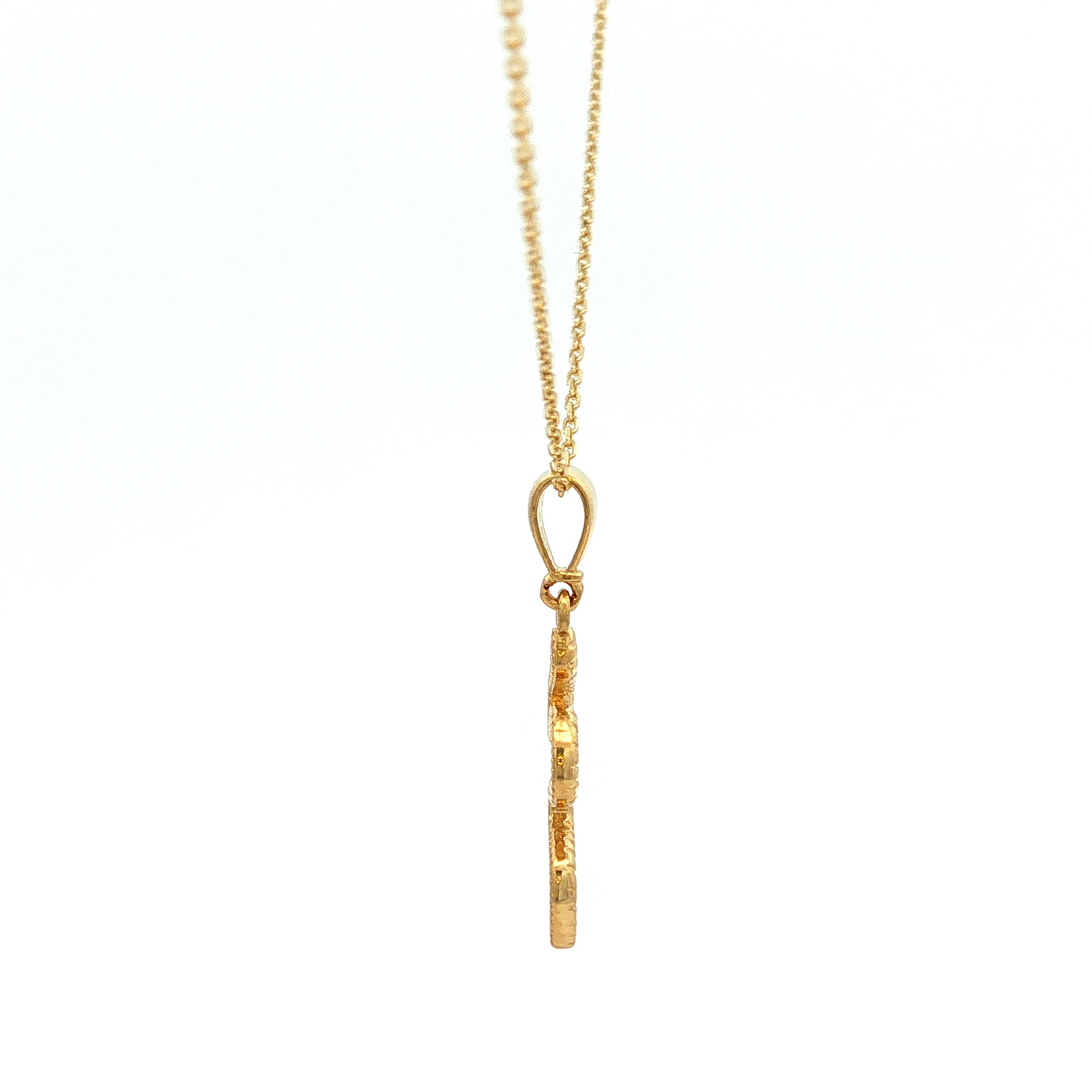 Snake Necklace in Yellow Gold