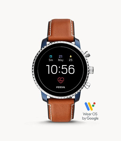 Fossil Gen 4 Explorist Tan Leather Smartwatch