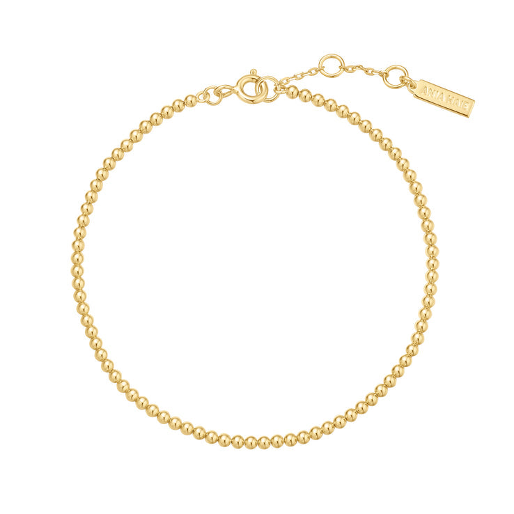 Ania Haie Gold Beaded Bracelet