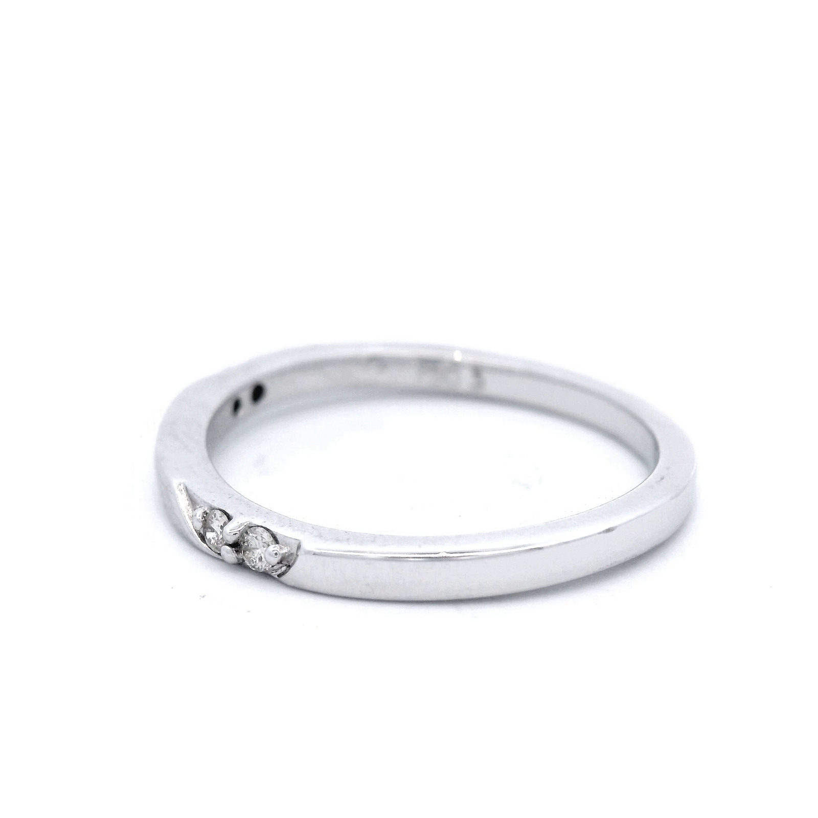 Argle Diamond Stacker Dress Ring set in 18ct White Gold