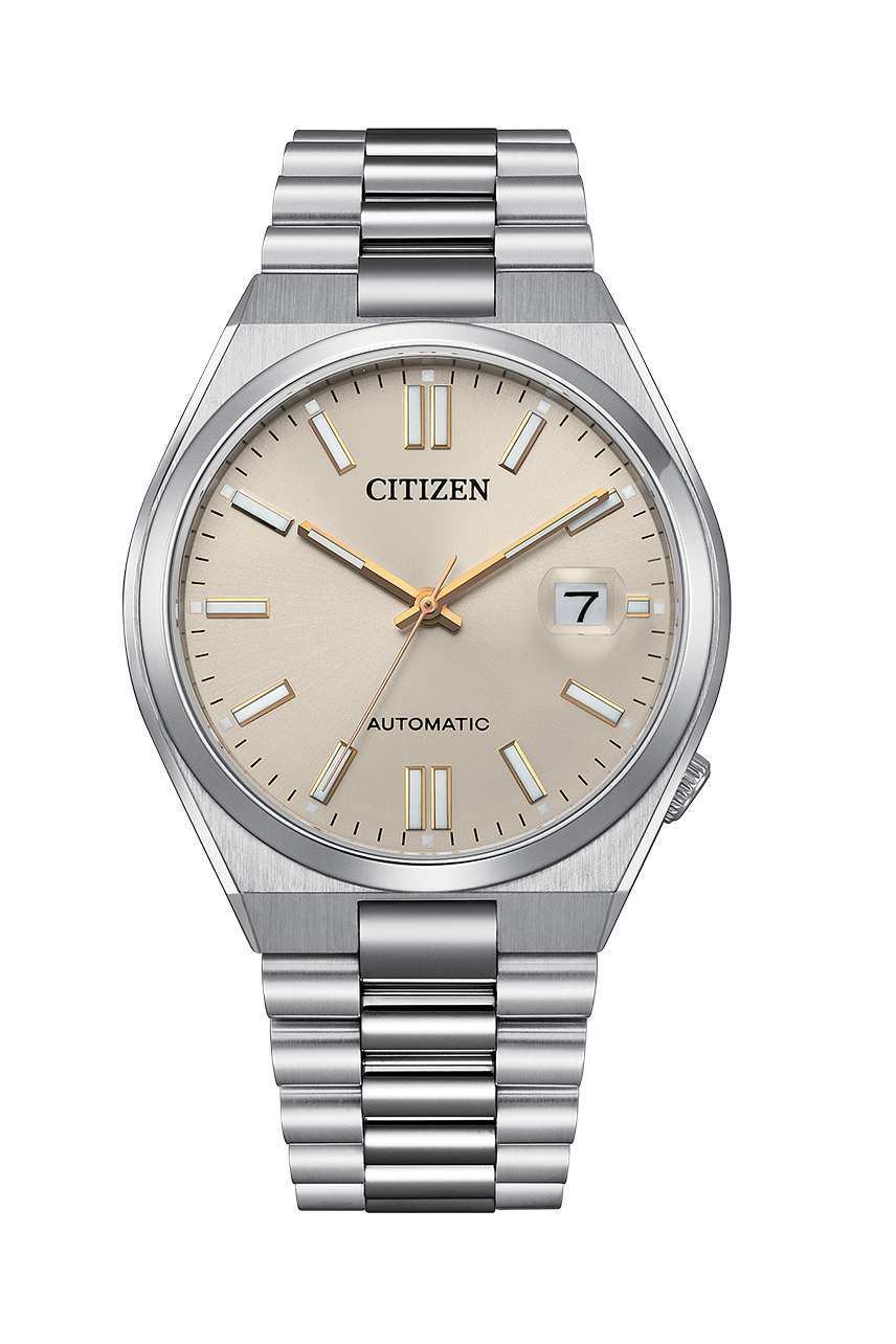 Citizen Tsuyosa Cream Automatic Sapphire Stainless Steel Watch