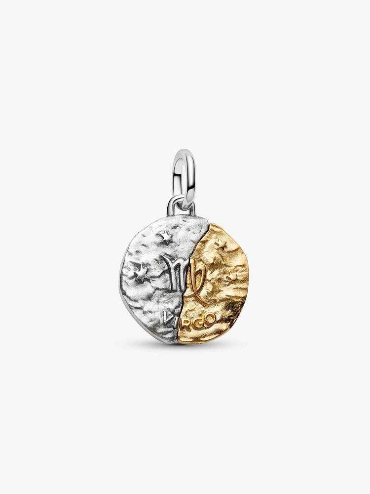 Pandora Virgo Zodiac Medallion Charm
