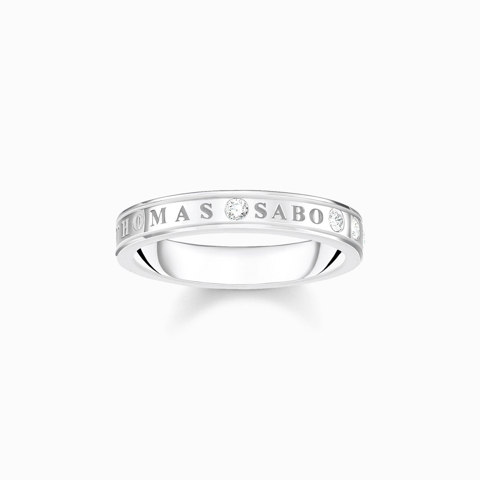 Thomas Sabo Rose Gold Sparkiling Circle Since 1984 Ring