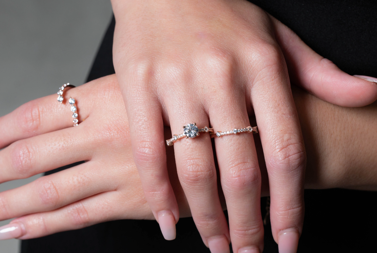 Georgini Red Carpet Venice Ring Rose Gold