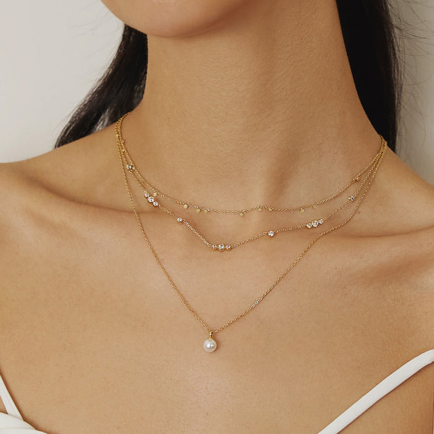 Ania Haie Pearl Drop Pendant Necklace