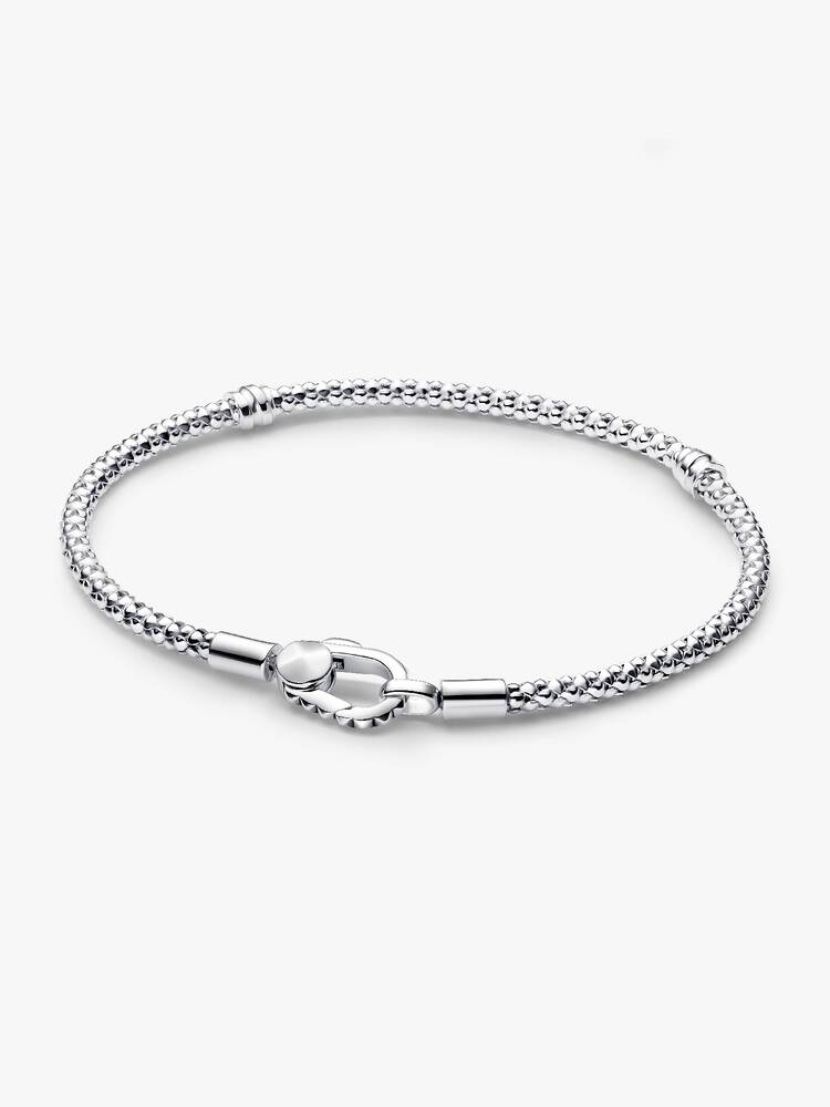 Pandora Studded Clasp & Chain Bracelet