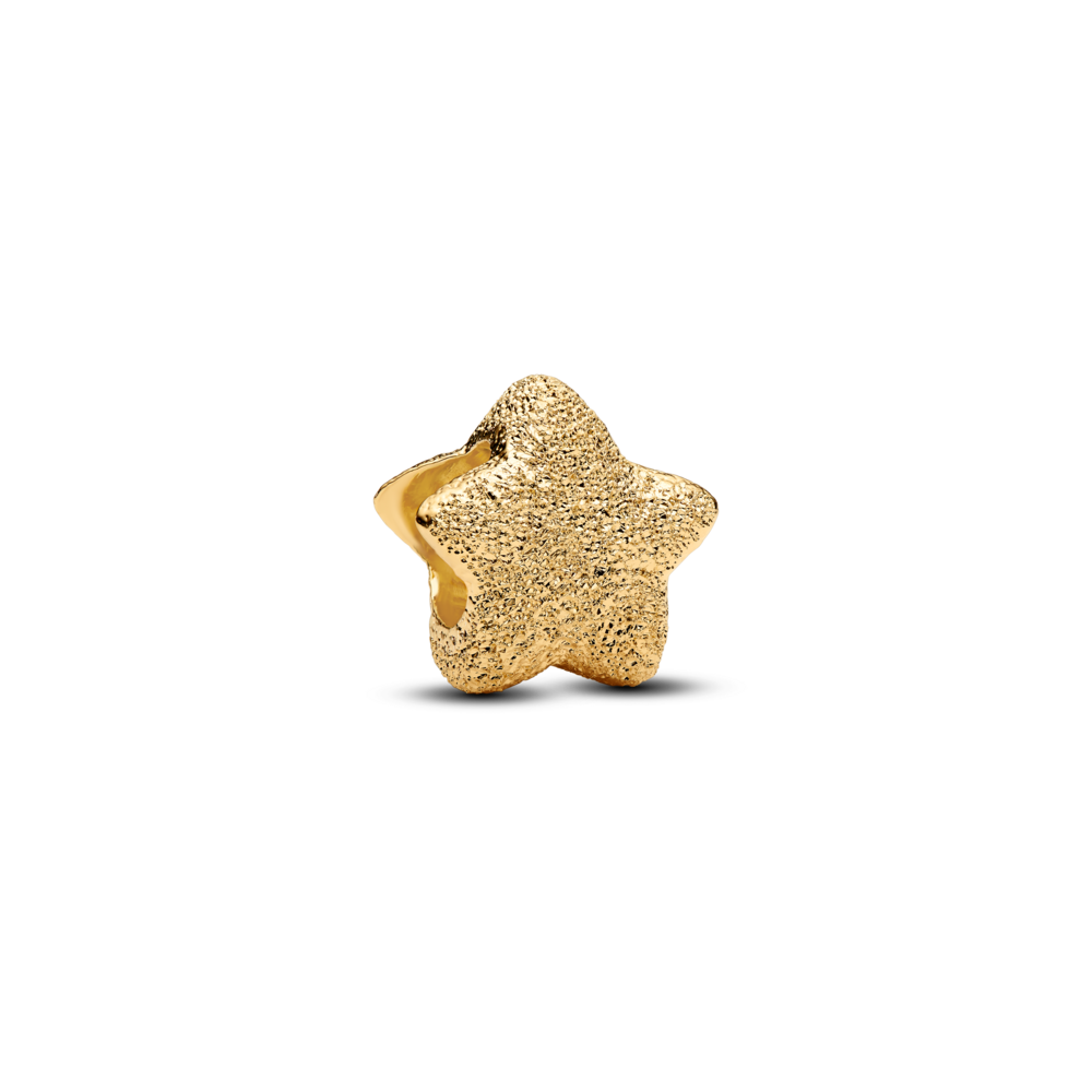 Pandora Textured Mini Star Charm