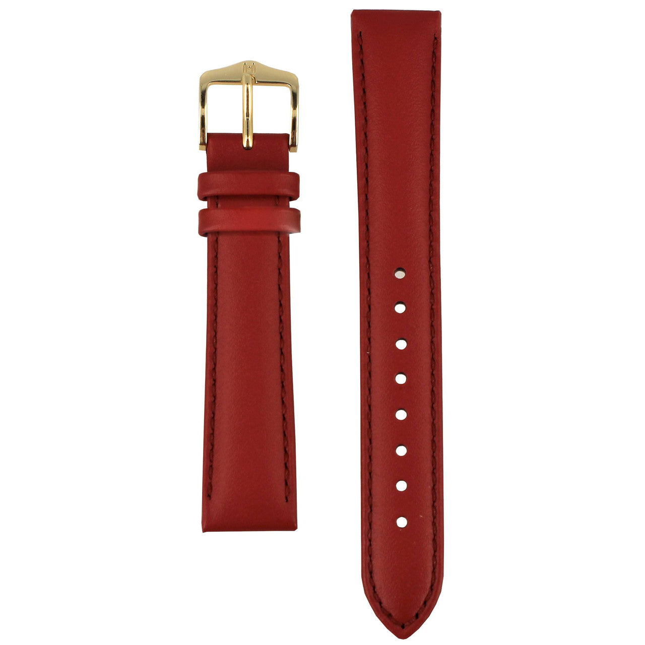 Hirsch Corse Leather Strap 03202120-1-16