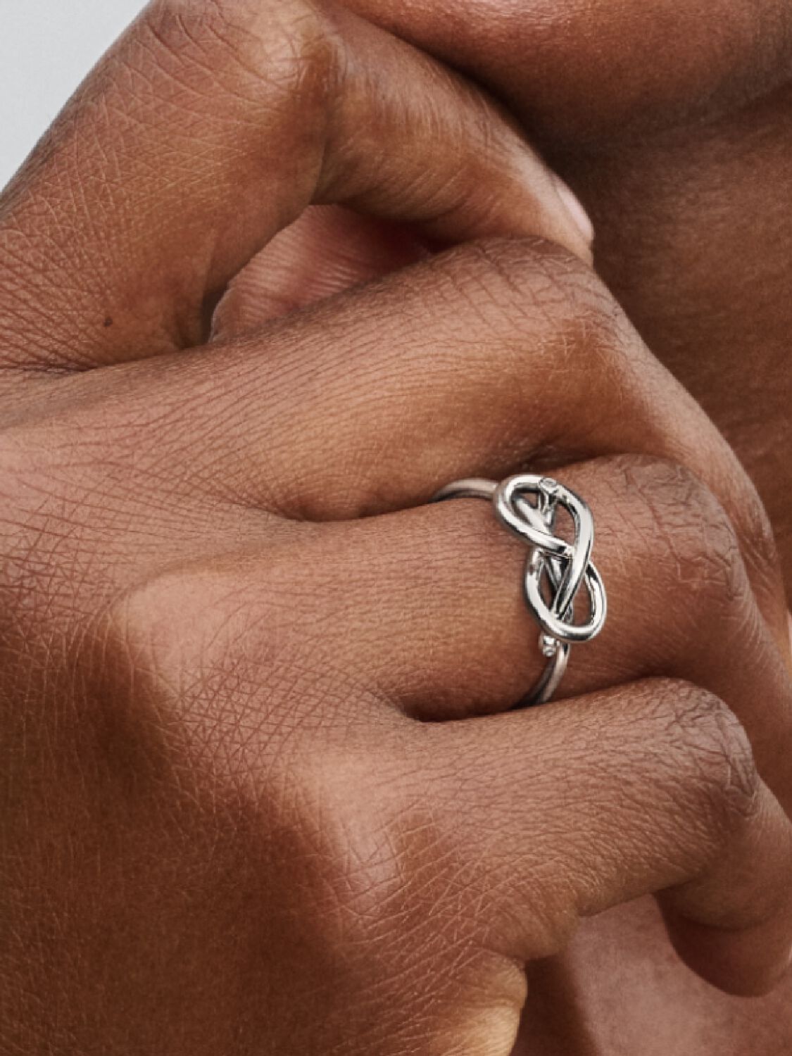 Pandora Infinity Knot Ring