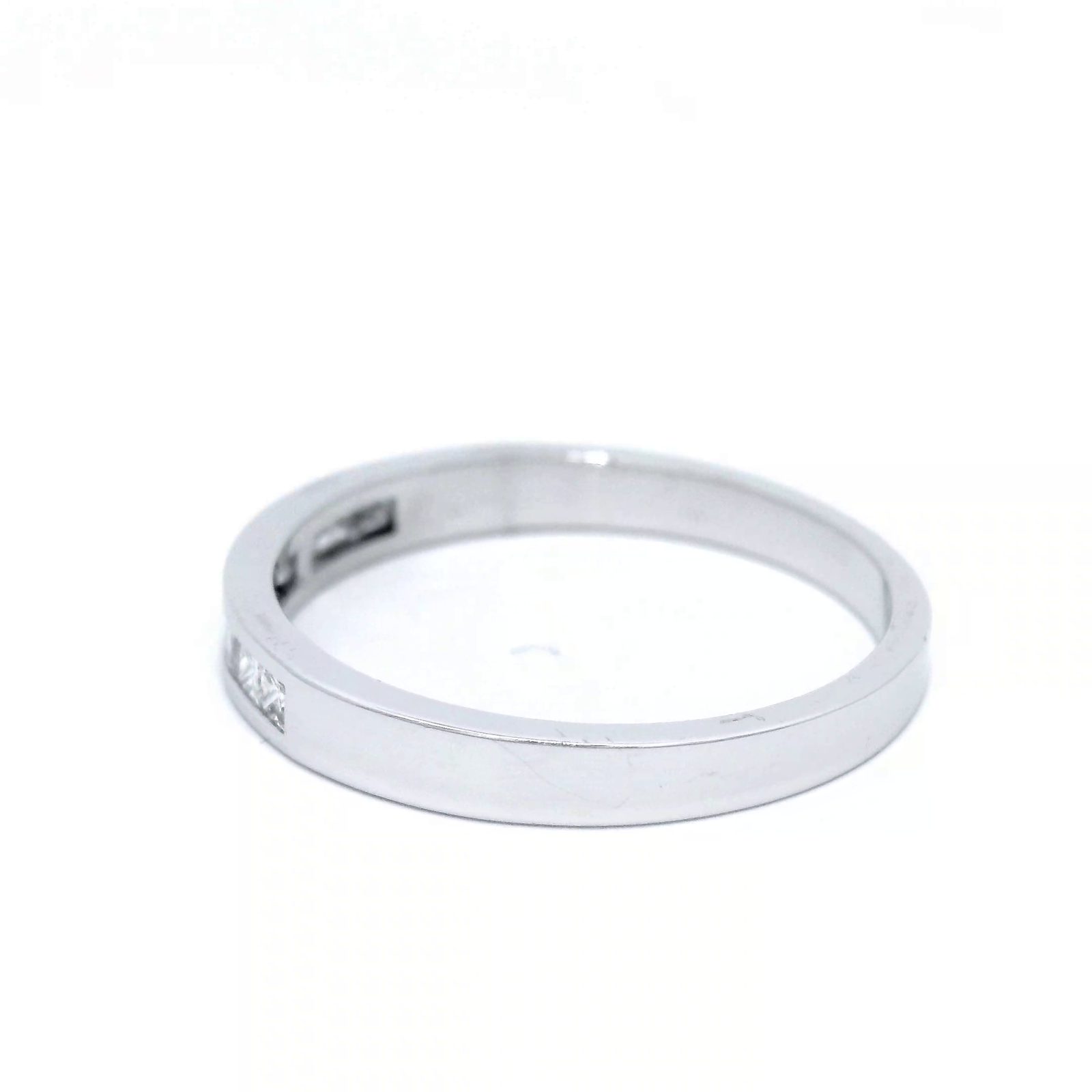 Diamond Set Eternity Ring in White Gold