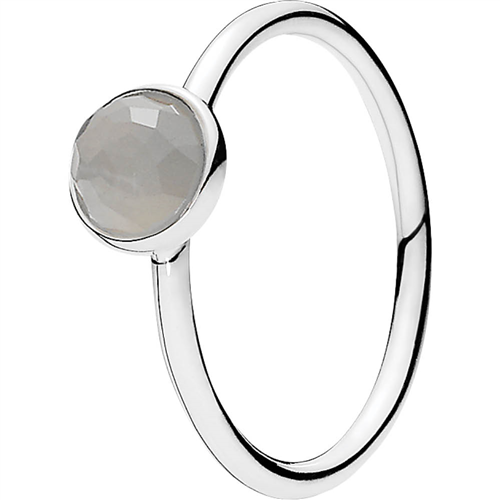 Pandora June Droplet Ring