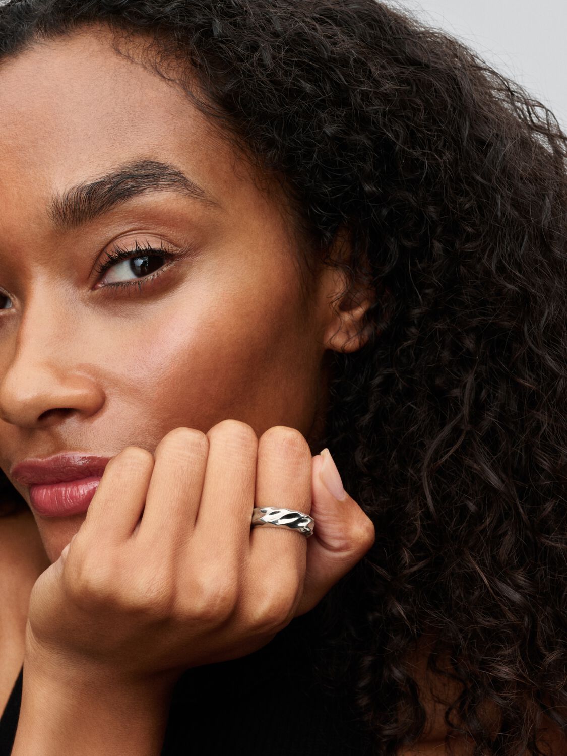Pandora Wide Band Ring Dune Essence