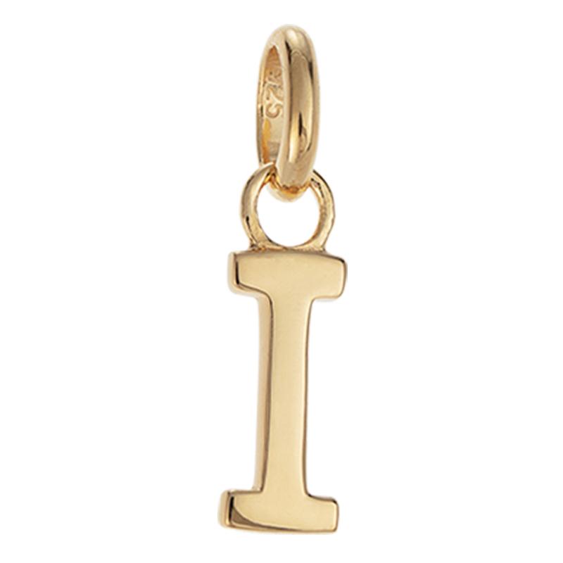 Kirstin Ash 18ct Gold Vermeil Outline Initial 'S'
