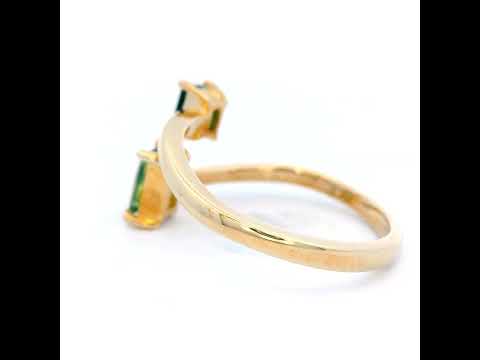 Sapphire Dreams Arilla Baguette Sapphire Ring