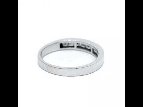 Diamond Paved Dress Ring in White Gold