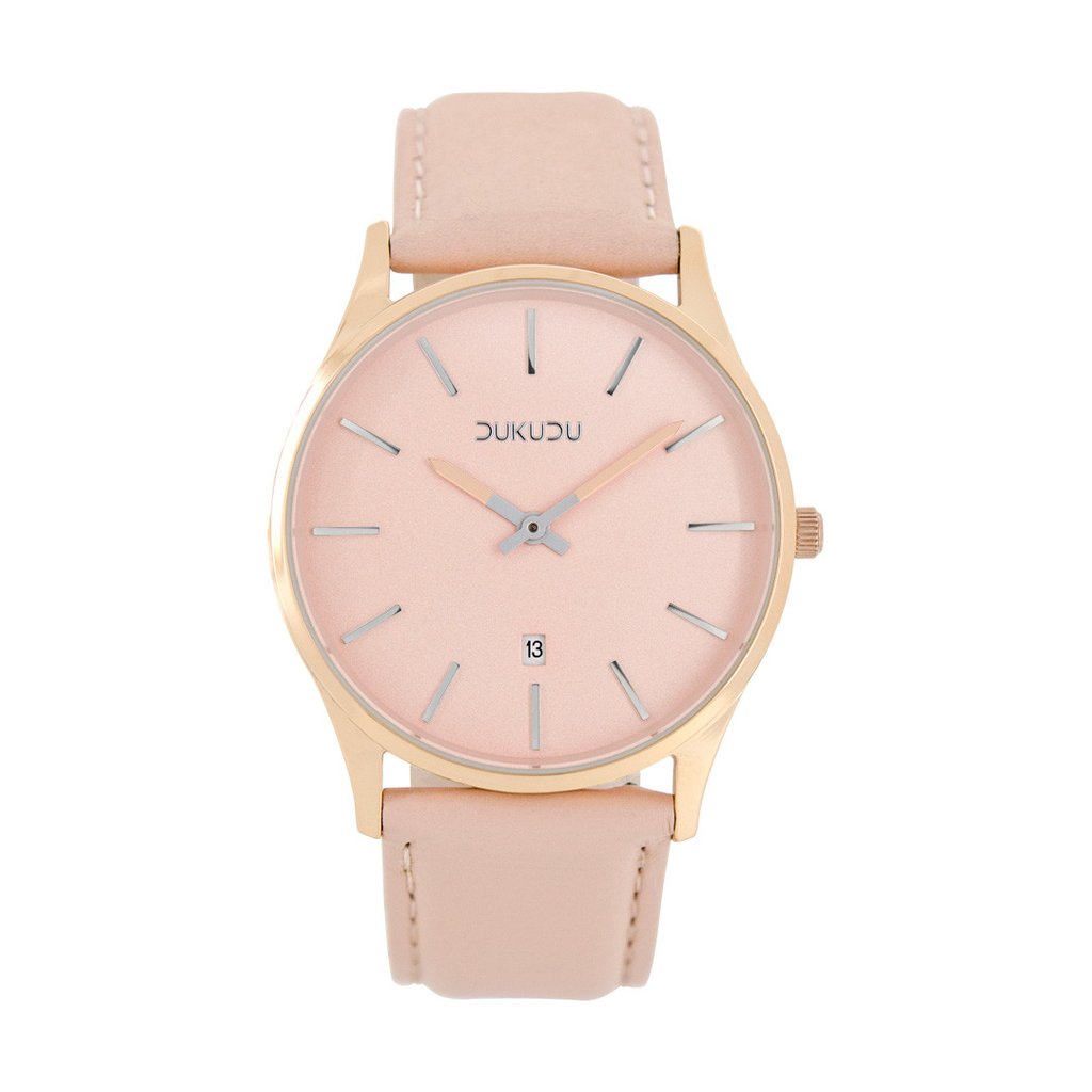 DUKUDU Lotte Rose Gold and Pink Watch
