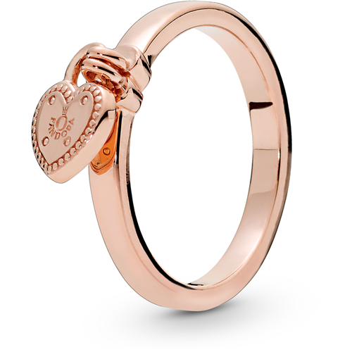 DNR PANDORA Rose Love Lock Ring